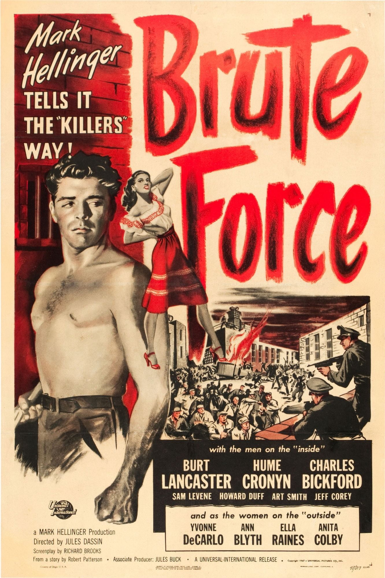 Brute Force Canvas Art - (24 x 36)