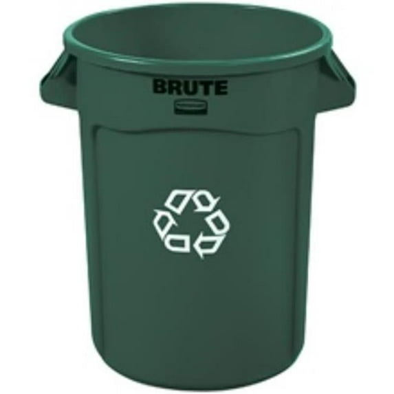 Brute RUB141CG 32 gal Brute Recycling Container, Green