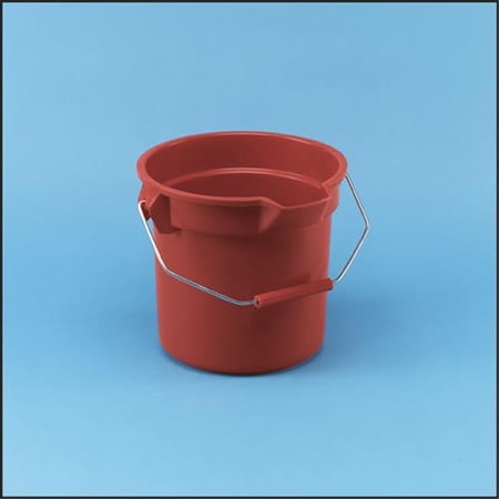 Brute Rnd Bkt 10Qt Red