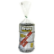 Brute Super Tuff Contractor Trash Bags,Made with 10% Recycled Materials, 55 Gallon, 20 Bags