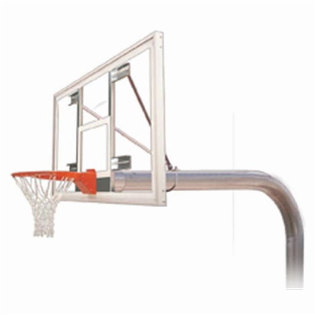 Brute SupremeSteel-Acrylic In Ground Fixed Height Basketball System ...