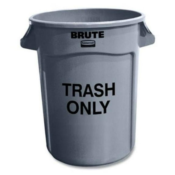 Brute Waste Container, Gray - 32 gal