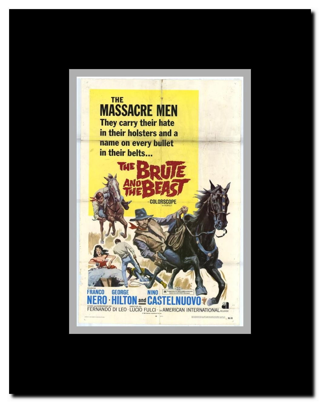 Brute and Beast Framed Movie Poster