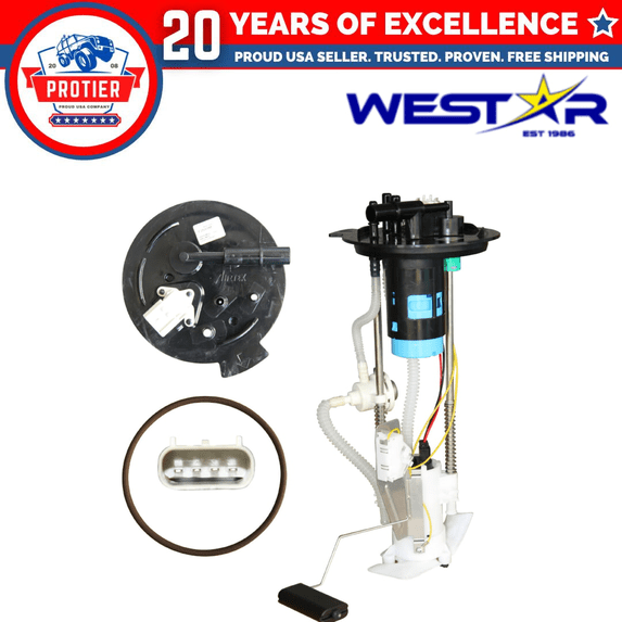 Brute power 1010495 Fuel Pump Module Assembly Fits Ford Ranger 2.3L 140cid L4 to v 2007-11 E2503M,FG884-11B1,SP2371M