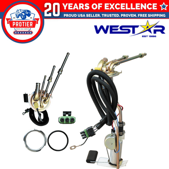 Brute power 1020110 Fuel Pump and Sender Assembly Fits Chevrolet C3500, C3500HD, K3500 5.7L 350cid V8 to 7.4L 454cid V8 1990-1995 0,HP122-11B1,SP12E1H