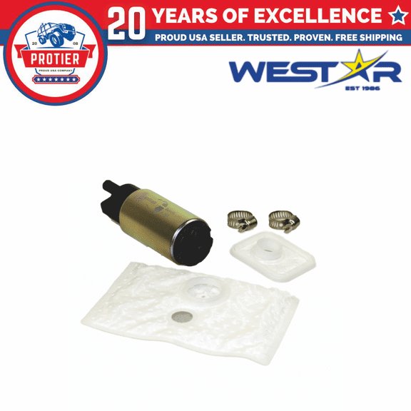 Brute power 1050040 Fuel Pump and Strainer Set Fits Ford E-150 4.6L 281cid V8 to 5.4L 330cid V8 2004-2008 E2515,FE441-11B1,SP1199