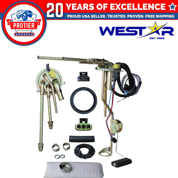 Brute power 1070141 Fuel Pump Sender Assembly Fits Chevrolet C3500 5.7L 350cid V8 to 7.4L 454cid V8 1988-1995 FG12E