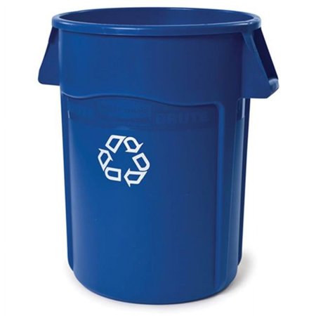 Brute with Vents Recycle Container, Blue
