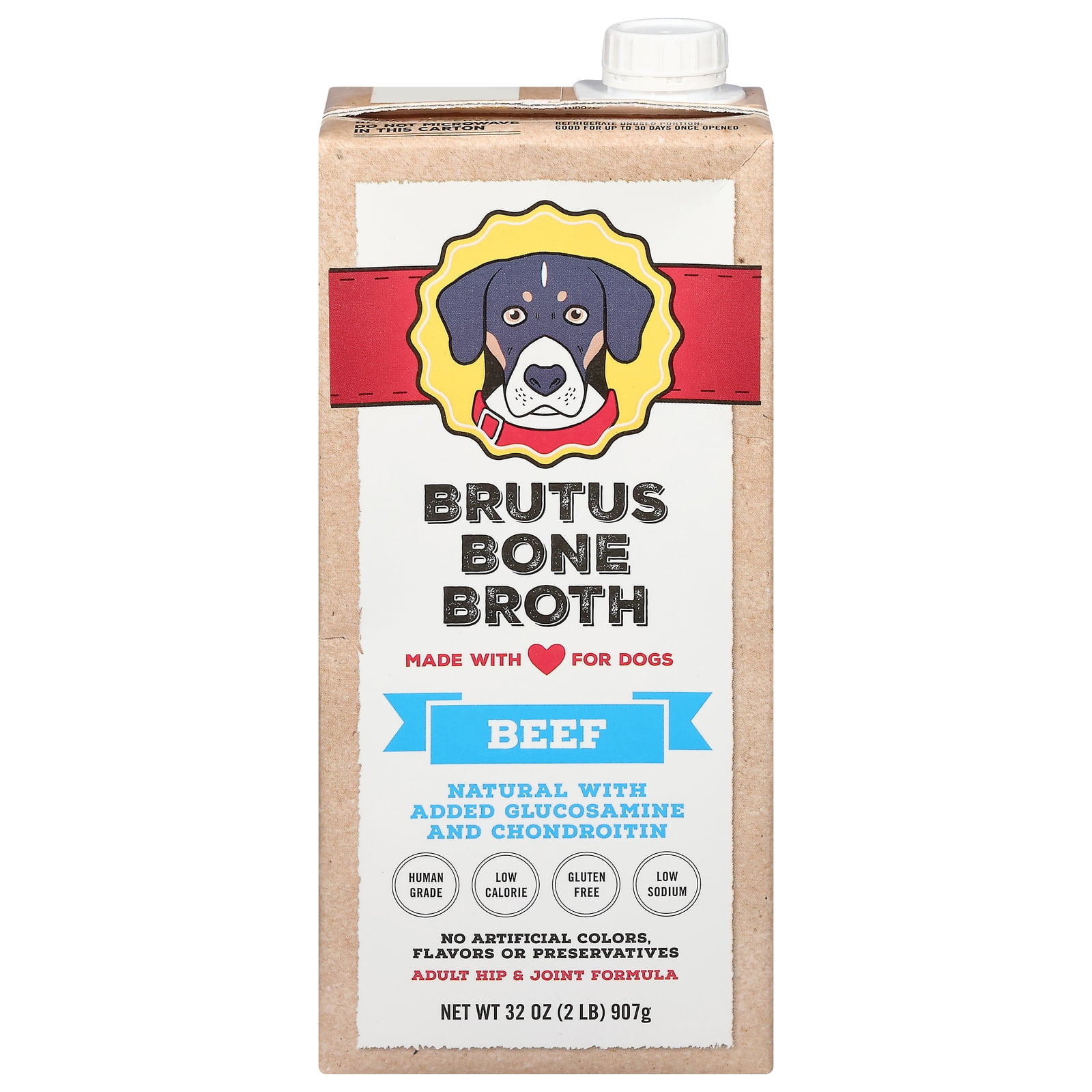 Brutus Broth - Bone Broth Beef - 32 FZ - Case of 6