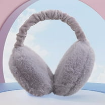 Brwvolix Plush Stuffed Animal,Winter Thickened Earmuffs Foldable Hamburg Earmuffs Warm Earmuffs