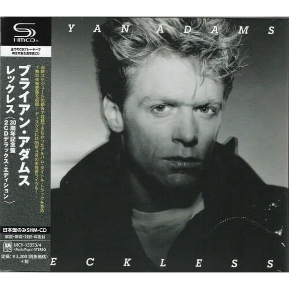 Bryan Adams - Reckless: 30th Anniversary (Deluxe Edition) (SHM-CD) - Music & Performance - CD