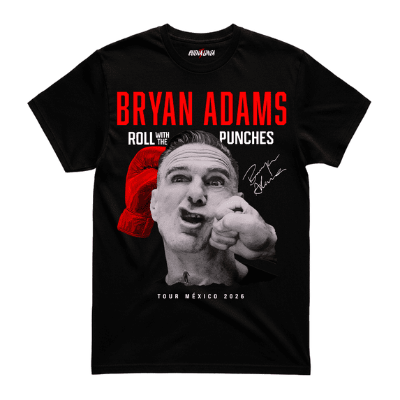 Bryan Adams Roll Whit The Punches 2026 T-shirt Sizes S-5XL The Golden Shop