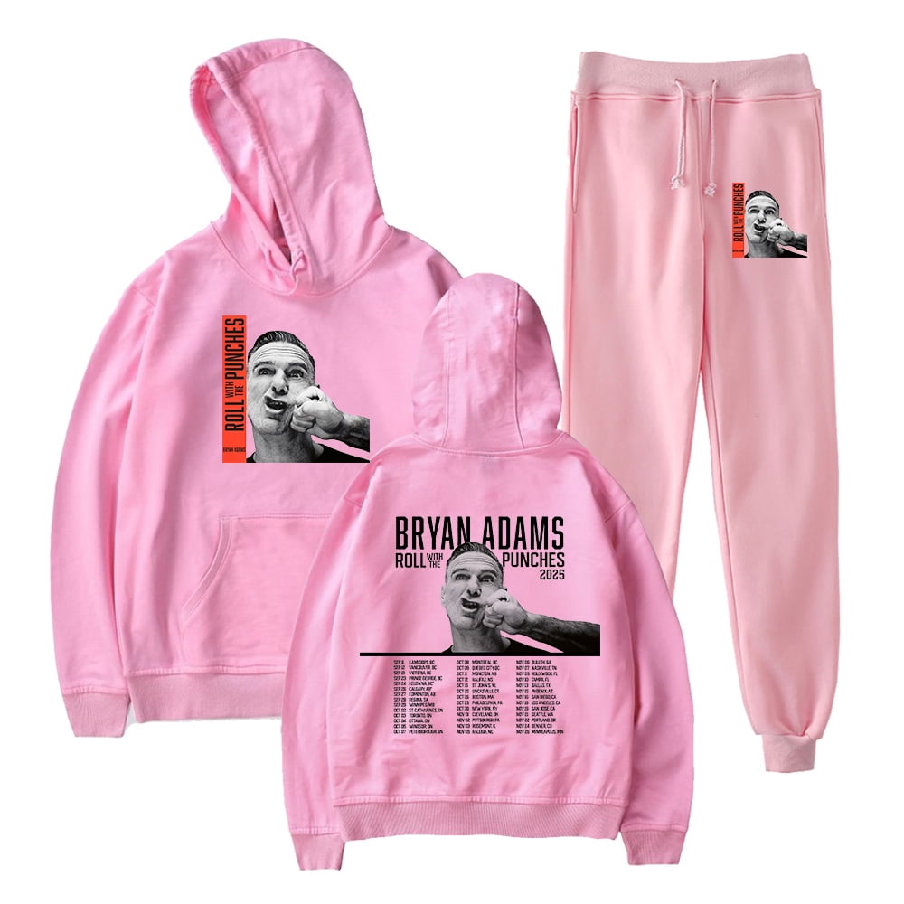 Bryan Adams Roll With The Punches 2025 Sweatsuit Vintage 90s Hoodies 2 ...