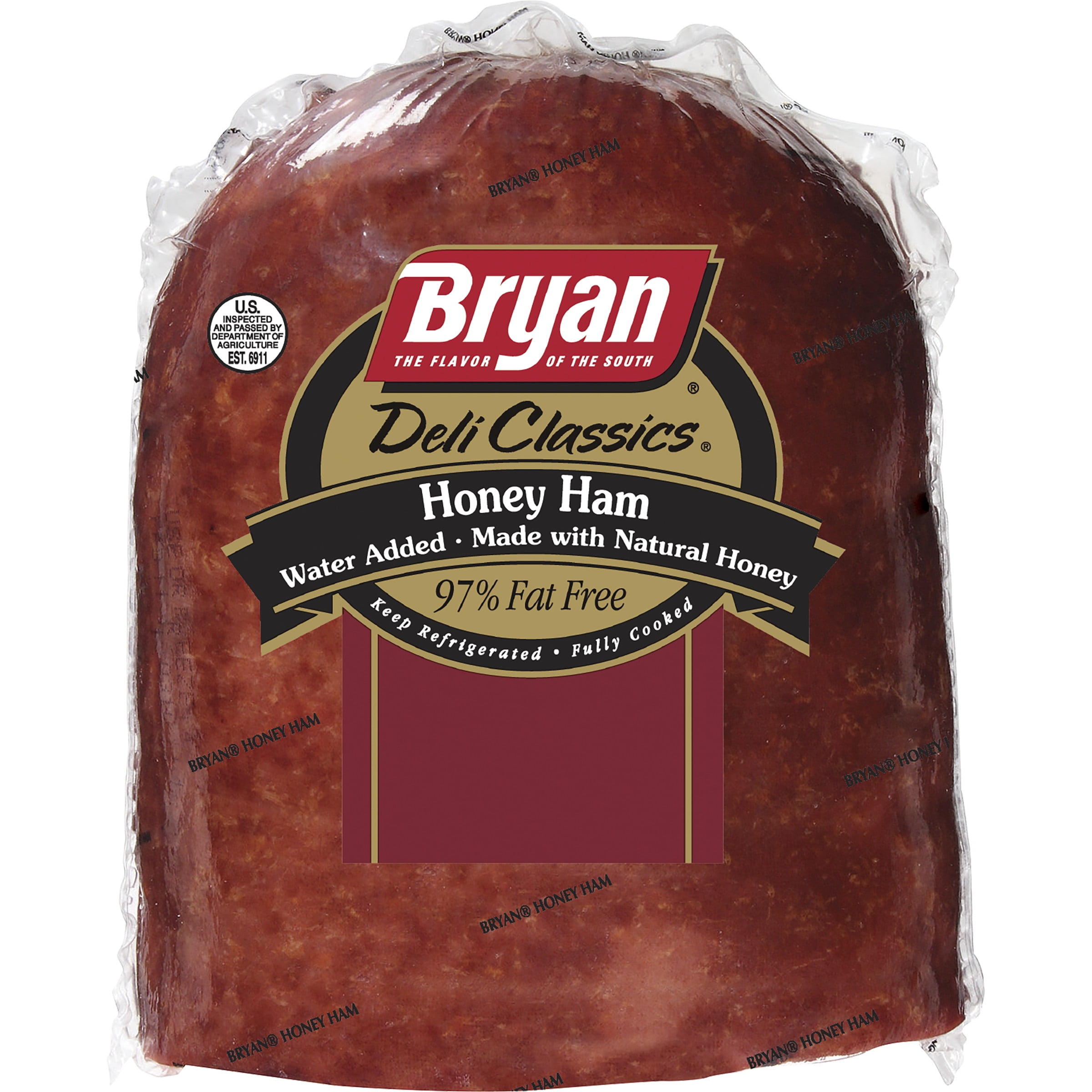 Bryan Deli Classics Honey Ham Deli Sliced Lunch Meat