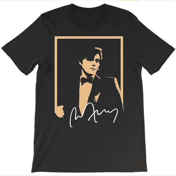 Bryan Ferry NEW T-shirt Black Short Sleeve All Sizes S-5XL JN329