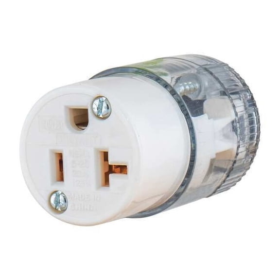 Bryant Blade Connector,Transparent,20A,Hospital 8369T