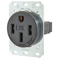 thumbnail interactive-video image 1 of Bryant 9450FR Straight Blade Receptacle - NEMA 14-50R, 50 Amp, 125/250V, Single Outlet, Black 1 of 3