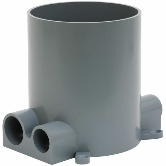 Bryant Floor and Wall Boxes, Residential Floor Box Kit, Drop-In, PVC Cover Only