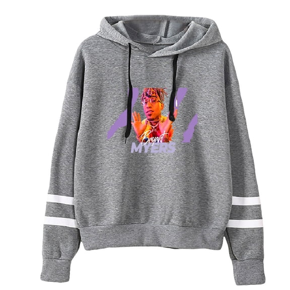 Bryant Myers Pocketless Hoodie Sweatshirt Men Women Rapper Unisex Long Sleeve Casual Streetwear Fashion