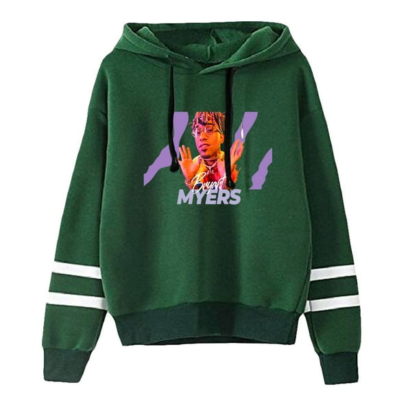 Bryant Myers Pocketless Hoodie Sweatshirt Men Women Rapper Unisex Long Sleeve Casual Streetwear Fashion