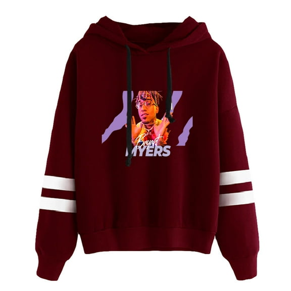 Bryant Myers Pocketless Hoodie Sweatshirt Men Women Rapper Unisex Long Sleeve Casual Streetwear Fashion
