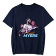 thumbnail image 1 of Bryant Myers Short Sleeve T-shirts Hipster Fashion Women Man Tee Shirt Unisex Rapper Streetwear, 1 of 2