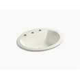 thumbnail image 1 of Kohler  Bryant Oval Drop-in Bathroom Sink with 8 in. Widespread Faucet Hole - Biscuit, 1 of 2