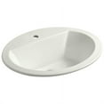 thumbnail image 1 of Bryant Oval Self-Rimming Lavatory with Single-Hole Drilling, Dune, 1 of 2