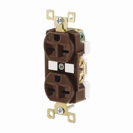Bryant Receptacle,Brown,15A,6-15R NEMA Config. BRY5662