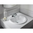 thumbnail image 1 of Bryant Round Self Rimming Bathroom Sink - Faucet Mount: Single hole, Finish: Sand Bar, 1 of 2