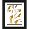 thumbnail image 1 of Bryant, Susan 12x14 Black Ornate Wood Framed with Double Matting Museum Art Print Titled - Copper Strokes I, 1 of 4