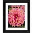 thumbnail image 1 of Bryant, Susan 12x14 Black Ornate Wood Framed with Double Matting Museum Art Print Titled - Glittery Flower I, 1 of 4
