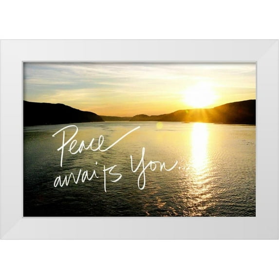 Bryant, Susan 14x11 White Modern Wood Framed Museum Art Print Titled - Peace Awaits