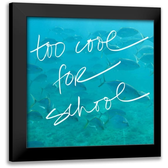 Bryant, Susan 15x15 Black Modern Framed Museum Art Print Titled - Too Cool