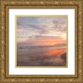 thumbnail image 1 of Bryant, Susan 15x15 Gold Ornate Wood Framed with Double Matting Museum Art Print Titled - Beach Wood White, 1 of 4