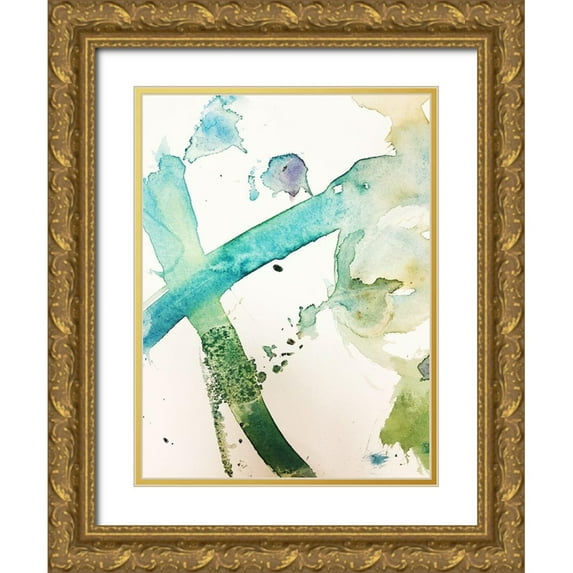 Bryant, Susan 15x18 Gold Ornate Wood Framed with Double Matting Museum Art Print Titled - Childs Play I