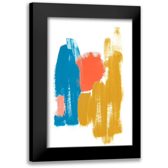 Bryant, Susan 17x24 Black Modern Framed Museum Art Print Titled - Colorful Mindful Art I