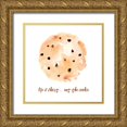thumbnail image 1 of Bryant, Susan 20x20 Gold Ornate Wood Framed with Double Matting Museum Art Print Titled - Eat The Cookie, 1 of 4