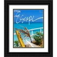 thumbnail image 1 of Bryant, Susan 20x24 Black Ornate Wood Framed with Double Matting Museum Art Print Titled - Escape, 1 of 4