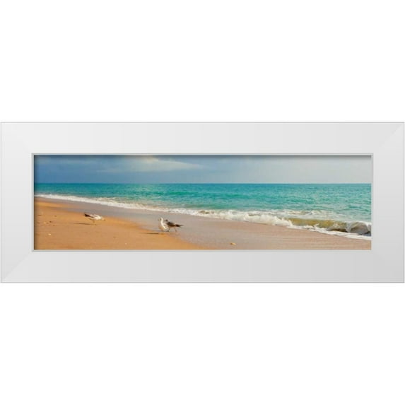 Bryant, Susan 24x10 White Modern Wood Framed Museum Art Print Titled - Island Memories I