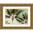 thumbnail image 1 of Bryant, Susan 24x17 Gold Ornate Wood Framed with Double Matting Museum Art Print Titled - Palm Scene, 1 of 4