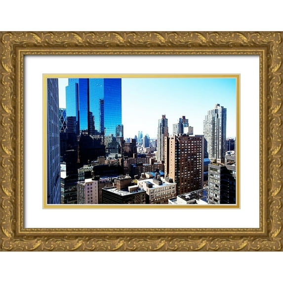 Bryant, Susan 24x17 Gold Ornate Wood Framed with Double Matting Museum Art Print Titled - Skyline