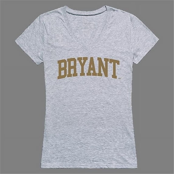 Bryant University Bryant Bulldogs Game Day Womens T-Shirt - Heather Grey, X-Large