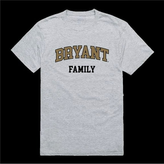 Bryant University Bulldogs Family T-Shirt, Heather Grey - Extra Large