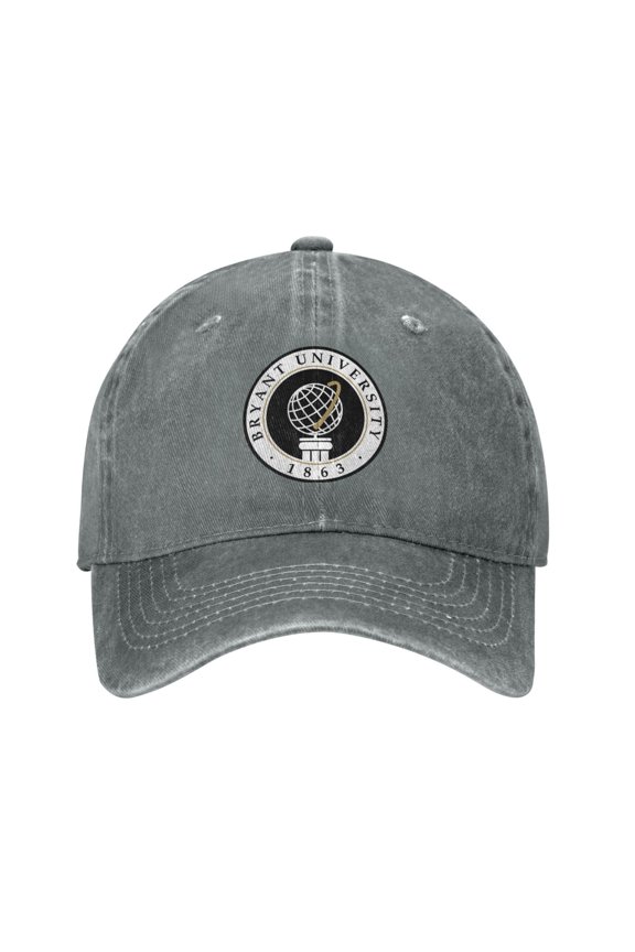 Bryant University Hat Adult Adjustable Classic Washed Casquette Cap Hat Baseball Cap