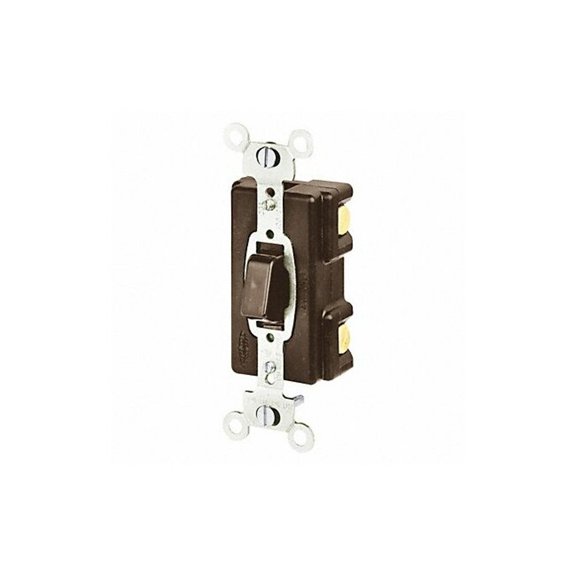 Bryant Wall Switch,20A,3-Way Type,Press Style 4983