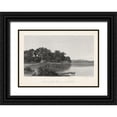 thumbnail image 1 of Bryant, William Cullen 14x11 Black Ornate Wood Framed with Double Matting Museum Art Print Titled - Mouth of the Moodna-on the Hudson, 1 of 4