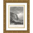 thumbnail image 1 of Bryant, William Cullen 18x24 Gold Ornate Wood Framed with Double Matting Museum Art Print Titled - Lake Superior, 1 of 4