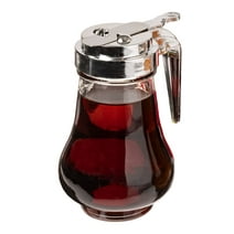 Brybelly 1 Maple Syrup Dispenser 8 oz (240mL) - Empty Glass Syrup Bottle