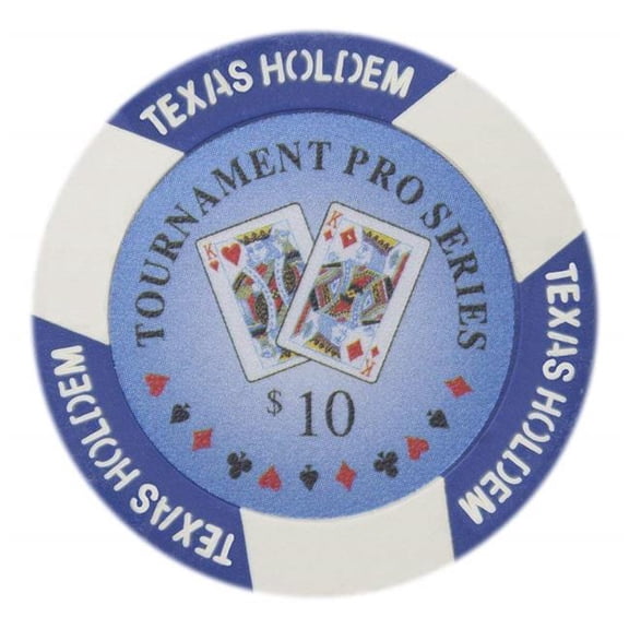 Brybelly 11.5 g Tournament Pro 50 Dollar Poker Chips - Pack of 25